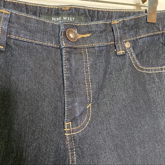 Nine West Embelished Pocket Jean, Size 12 - Picture 3 of 16